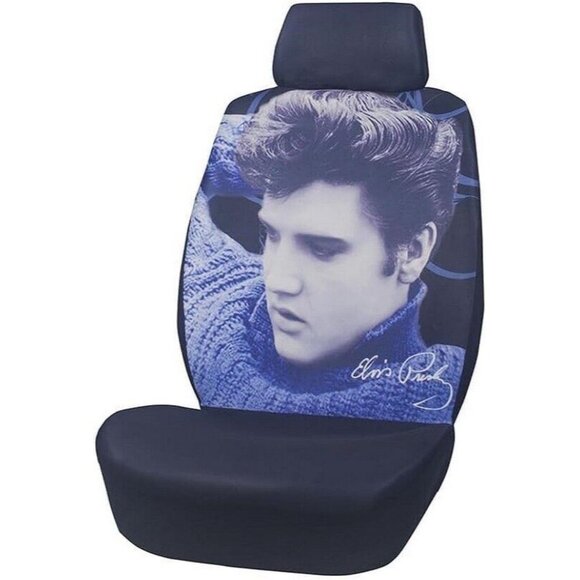 Elvis Presley Other - Elvis Presley New Blue Sweater Photo Car Seat Cover Guitar 1 pc Auto Decor Music